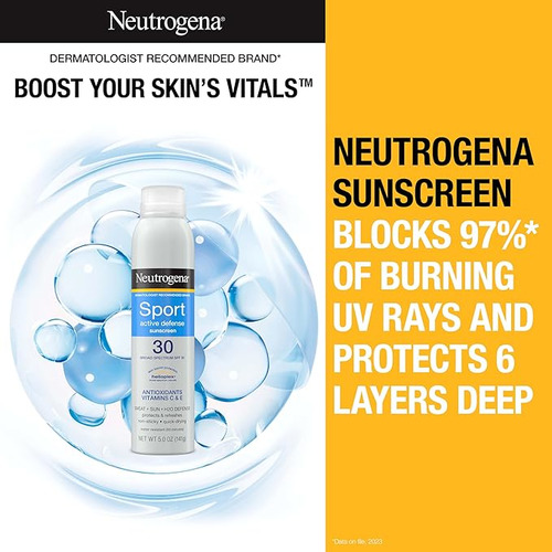 Neutrogena Sport Active Defense Spf 30 Protector Solar