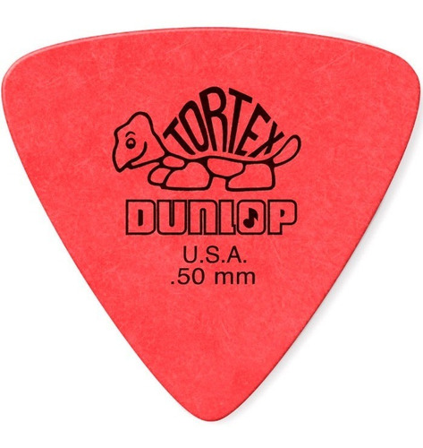 Pack 4 Pajuelas Dunlop Tortex Triangle .50mm