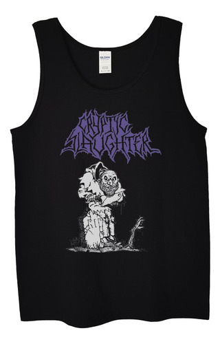 Polera Musculosa Cryptic Slaughter Rip Metal Abominatron