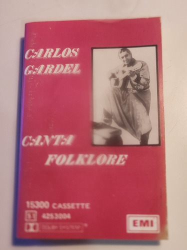 Carlos Gardel Canta Folklore Casete Ed Ar 1987
