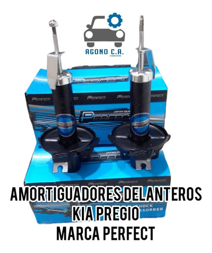 Amortiguadores Delanteros Para Kia Pregio Marca Perfect