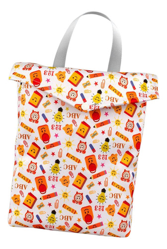Bolsa De Pañales De Tela Para Bebé, Bolsa Sonrisa 25x30cm