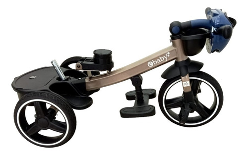 Imagen 7 de 7 de Triciclo Paseador Asiento Reversible Ebaby
