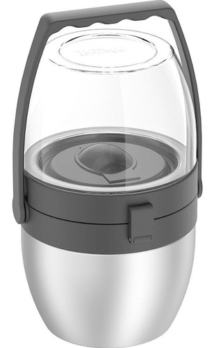 Termo Thermos 2 En 1 Liquidos Comida 7 Hs Acero Inoxidable