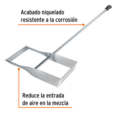 Revolvedor Taladro 1/2'' Mortero Y Lechada 25kg 60 Litros