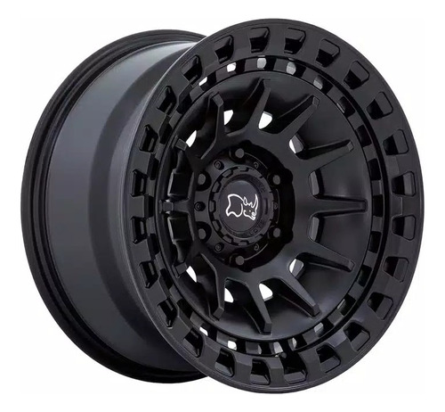 Rin Black Rhino 17x8.5 6x139 Barrage Negro Mate Offset -10