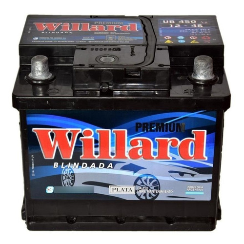 Bateria Willard 12 X 45ah + Derecha Medida 210/174/175