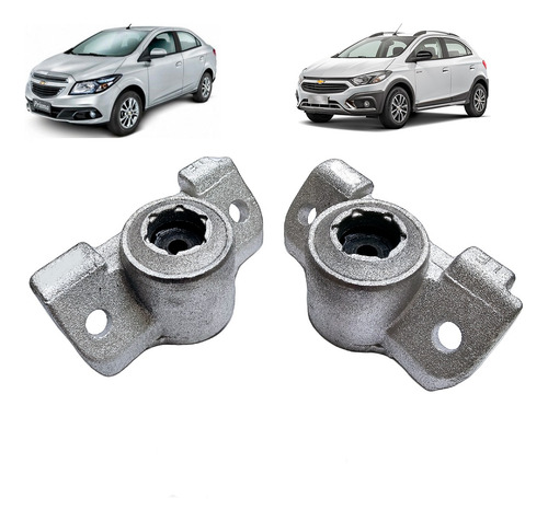 Par Coxim Amortecedor Traseiro Cobalt Spin Onix Sonic Prisma