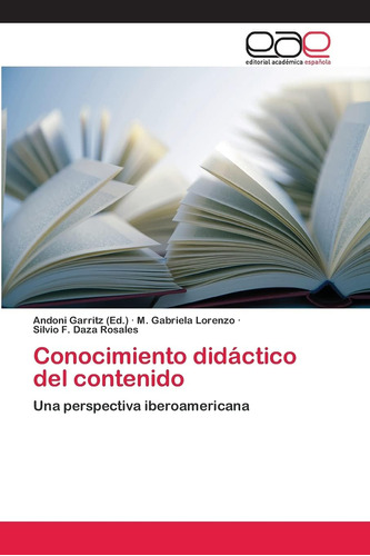 Libro: Conocimiento Didáctico Del Contenido: Una Perspectiva