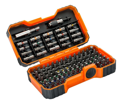 Set Juego 100 Puntas Bahco Ph Pz Torx Hex Ran Estuche Rigido