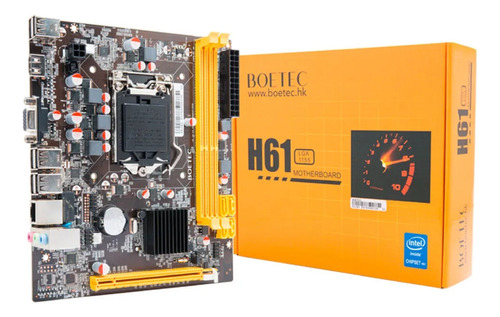 Placa Boetec H61, Intel Lga 1155 2th/3th Gen, 2xddr3