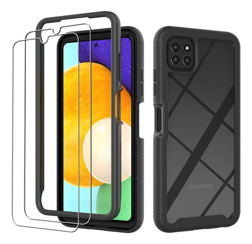 Funda Carcasa Transparente Para Samsung + 2 Screen Mica