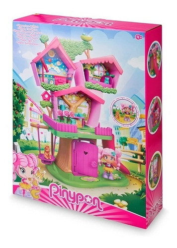 Imagen 2 de 2 de Casa Del Árbol Pinypon Incluye 2 Figuras Y Accesorios