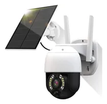 Comprar Cámara De Seguridad Con Panel Solar Ip66  Icsee Exterior