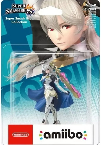 Amiibo Super Smash Bros Fire Emblem Corrin Player 2