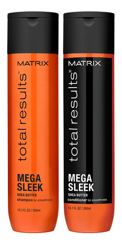 Shampoo Y Acondicionador Matrix Total Mega Sleek