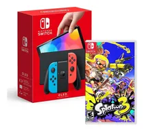 Comprar Consola Nintendo Switch Oled Neon + Splatoon 3