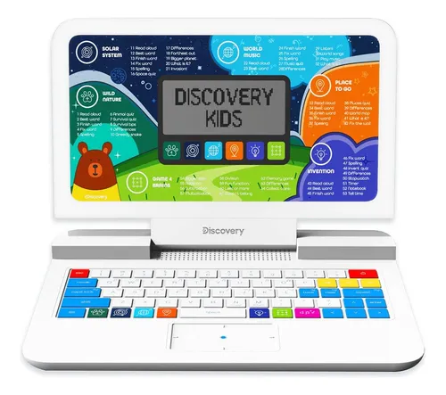 Discovery Kids Teach & Talk - Portátil Giratorio, Computad.