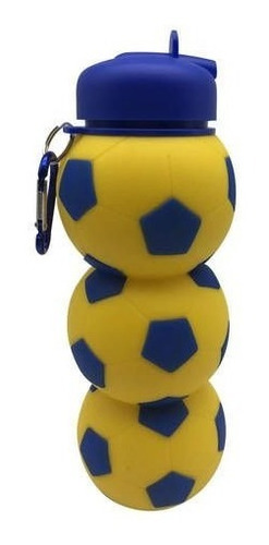 Imagen 3 de 3 de Botella Pelota Azul Y Amarillo 800 Ml