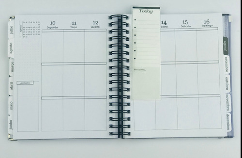 Imagem 10 de 10 de Planner Permanente Basic Ocean - Pronta Entrega