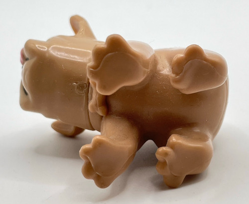 Figura De Perrito Perro Bulldog Pug Mascota De Barbie 5cms (Usado)