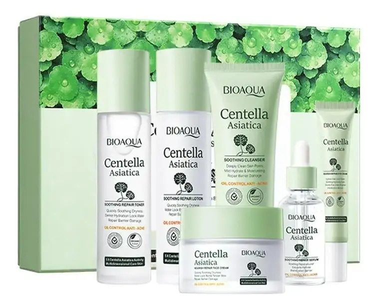 Bioaqua Kit De Skincare De Centella Asiatica Anti Acne