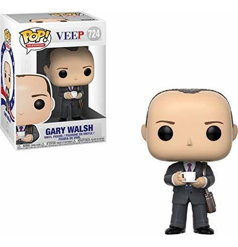 Funko Televisión Pop: Veep - Gary Walsh Figura Coleccionable