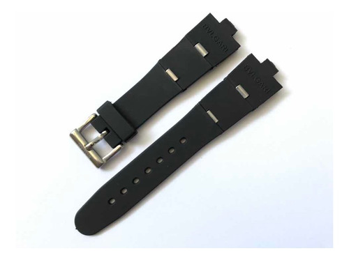 Pulseira Borracha Bulgari Diagono Alta Qualidade