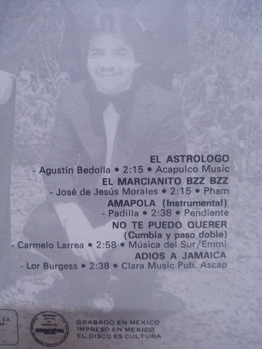Lp Los Plebeyos Cumbias Con Sabor A Guayaba 1977 Seminuev (Usado)