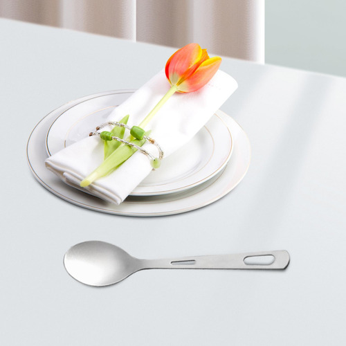 Vajilla De Titanio Para Exteriores, Tenedor Con Cuchara