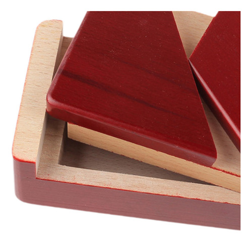 Caja De Madera Con Forma De Interior 5,8 X 8,8 X 1,7 Cm
