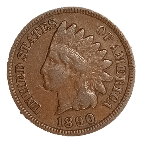 Estados Unidos 1 Cent 1890 Muy Bueno Km 90a