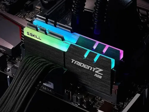 Memória Ddr4 G.skill Trident Z 32gb 3200mhz (4x8) Rgb Intel