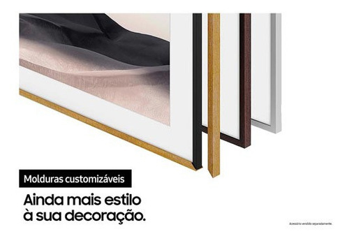 Imagem 2 de 9 de Smart Tv Samsung The Frame Qled 32 , Modo Arte, Design Slim