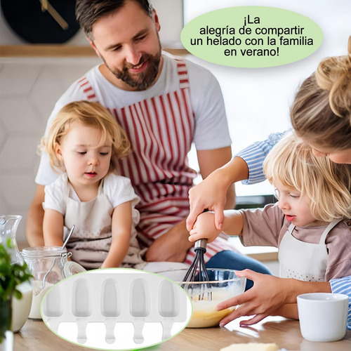 X Moldes De Silicona Para Helados, Juego De 8 Moldes Para