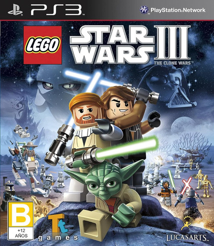 Lego Star Wars 3 Ps3 Midia Fisica Original