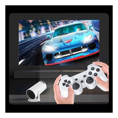 Proyector Android Con Emulador De Juegos 4k X10 Plus