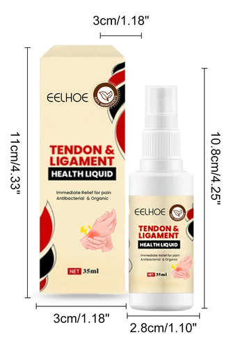 Spray Elástico Para Tendones Y Ligamentos Keep Flexible, 35