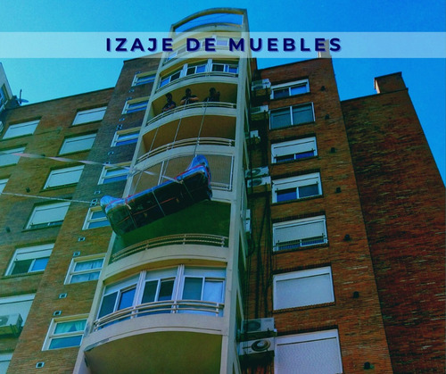 Imagen 2 de 10 de Mudanzas / Izajes / Subir Muebles Balcón / Servicio Fletes