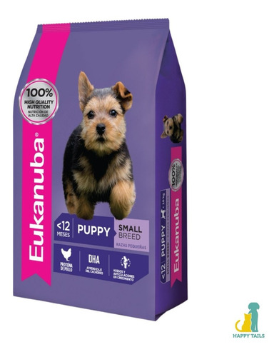 Eukanuba Puppy Small X 3 Kg - Envio Zona Norte Happy Tails