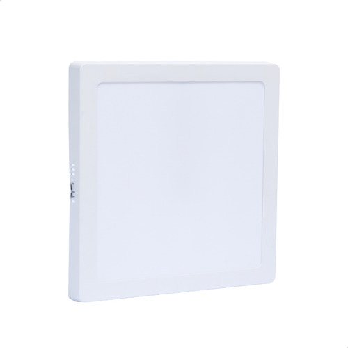 Kit 5 Painel Plafon 24w Led Sobrepor Luz Fria 6500k Solara