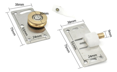 Rodillos Para Puertas Corredizas, Herrajes Para Puertas