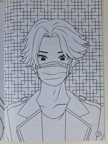 Manga Para Colorear - Libro Para Pintar Con + 30 Dibujos
