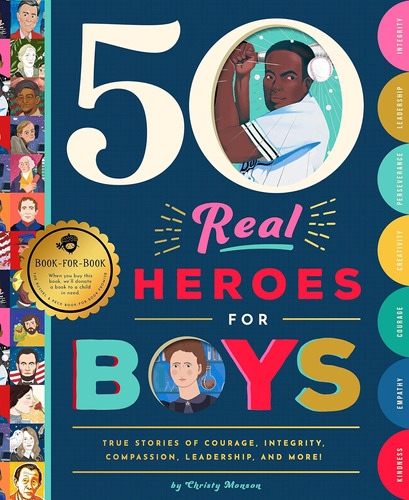 Libro: 50 Real Heroes For Boys: True Stories Of Courage, Int