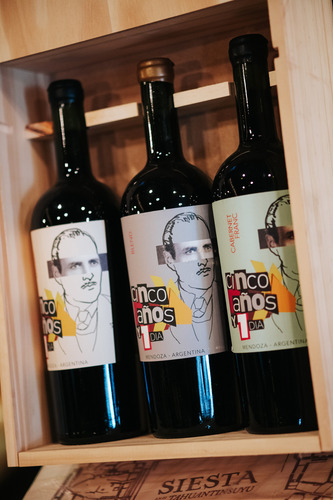 Vino Cinco Años Y Un Dia X3 Coleccion De Madera