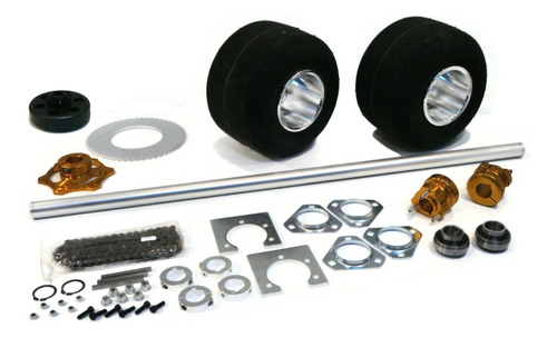 40 Inch Shaft Kit For Drift Trike Bikes With Axle Bearing 