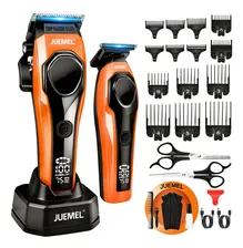 Kit Máquina Para Cortadora Cabello Pelo Profesional Juemel