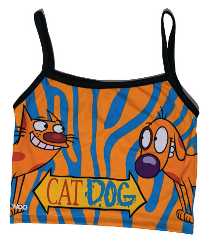 Top Catdog Nickelodeon Caricaturas Unisex 