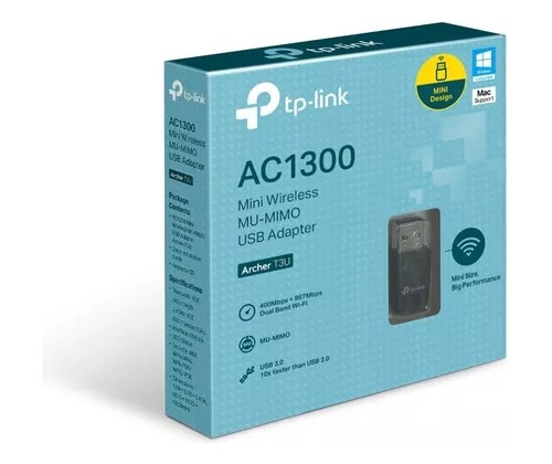 Adaptador Wifi Usb Tp-link Archer T3u Dual Band 1300 Mbps