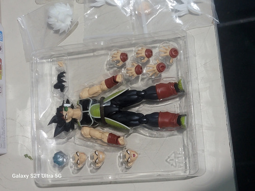 Bardock Sh Figuarts Restock + Cabelleras Extras (Usado)